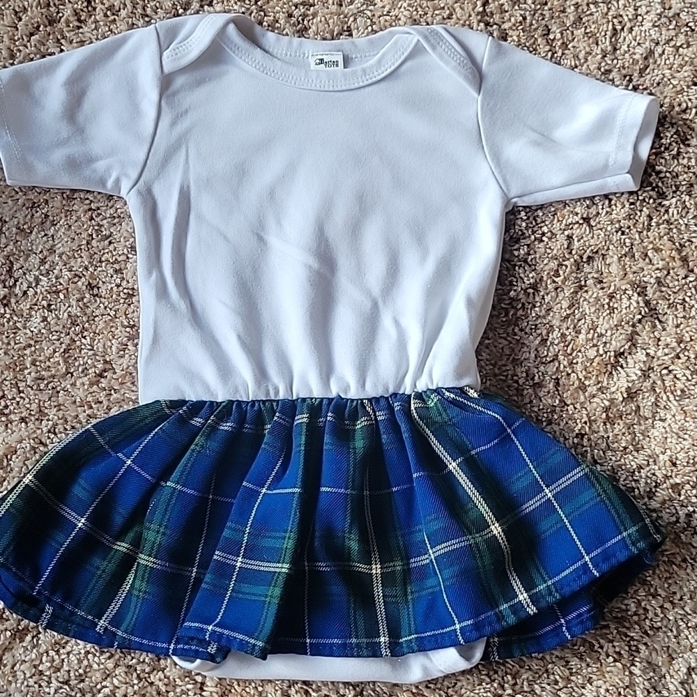 Tartan dress, like new, 12-18 months